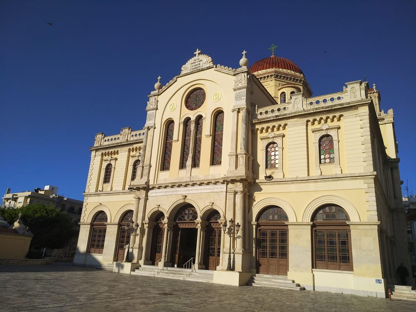 Heraklion: Sightseeing Tour with Greek Meze - The Central Market, where Heraklion gets practical