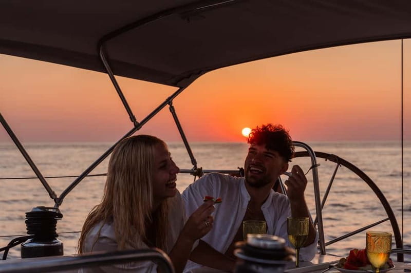 Heraklion: Sunset Sailing Cruise Dia Island with Snorkeling - Crew, comfort, and safety