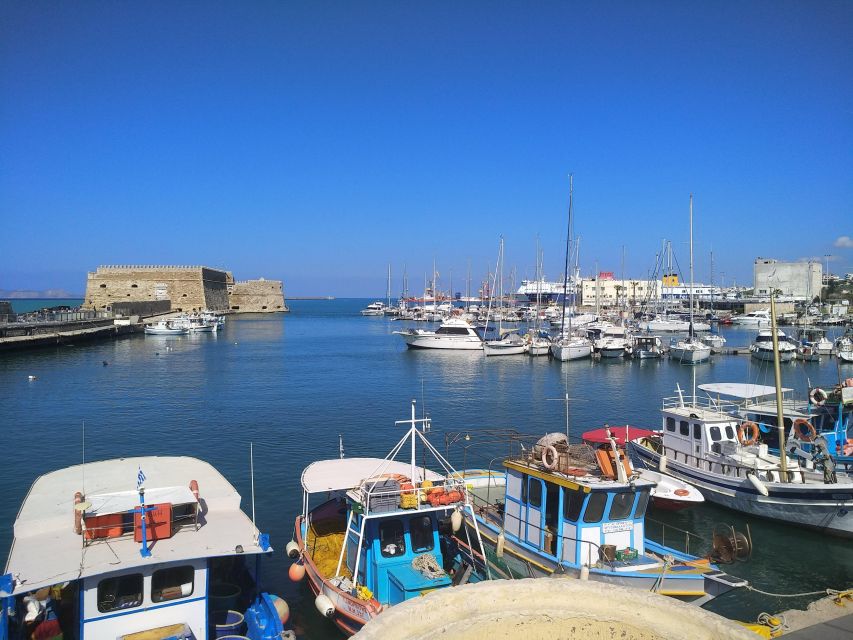 Heraklion: Walking city tour & Wine tasting - Key points at a glance