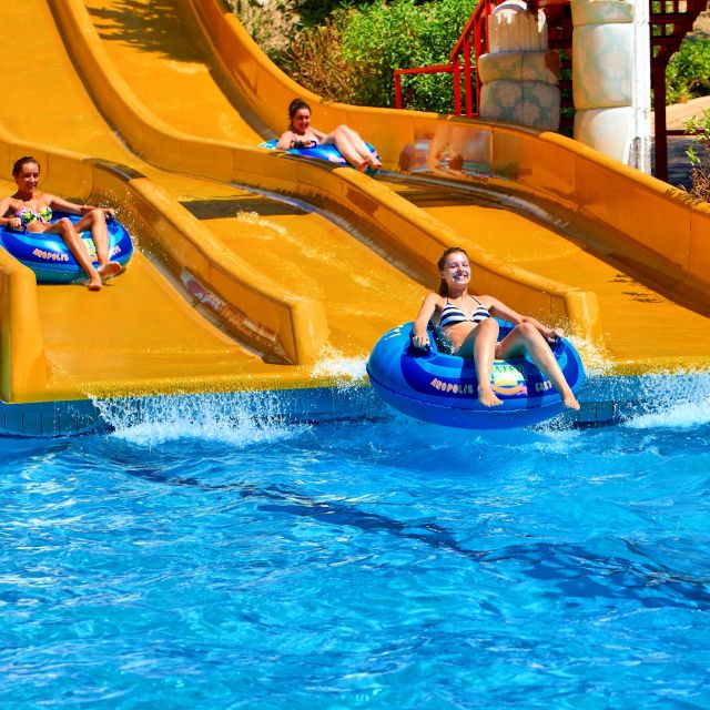 Heraklion: WaterCity Waterpark Day Pass - The lazy river and quieter parts of the park