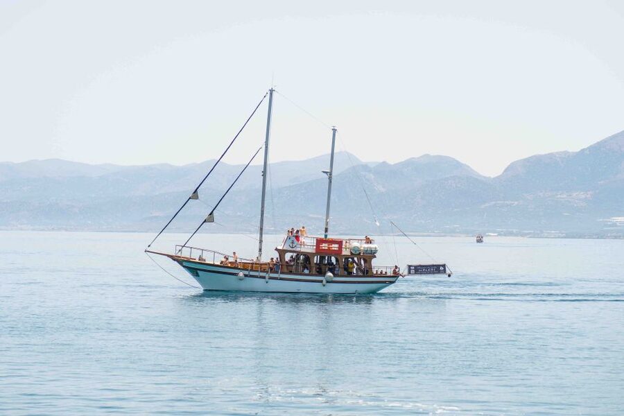 Hersonisos: Boat Cruise with Swim Stops and Lunch - Setting Sail From Hersonissos Port