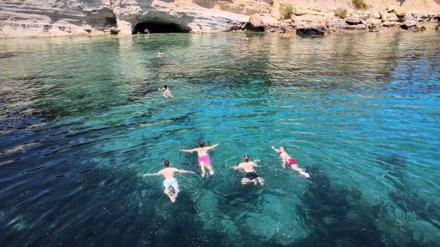 Hersonisos: Boat Cruise with Swim Stops and Lunch - What Four Hours Feels Like on the Water