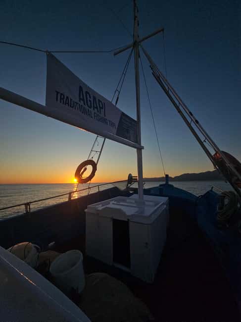 Hersonissos: Agapi Fishing Trips Sunset Cruise - Key points about the Agapi sunset fishing trip