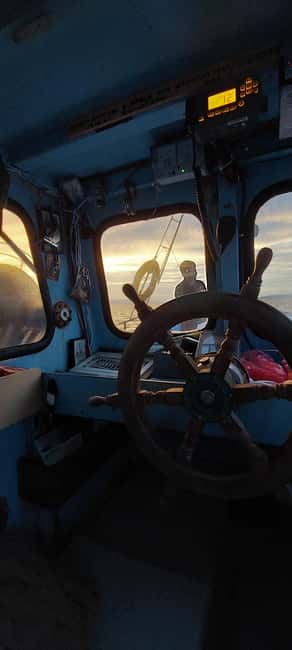 Hersonissos: Agapi Fishing Trips Sunset Cruise - Sunset from the water