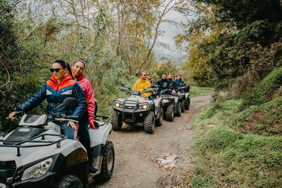 Hersonissos: ATV Quad Bike Safari in the Mountains of Crete - What riding the quads is really like