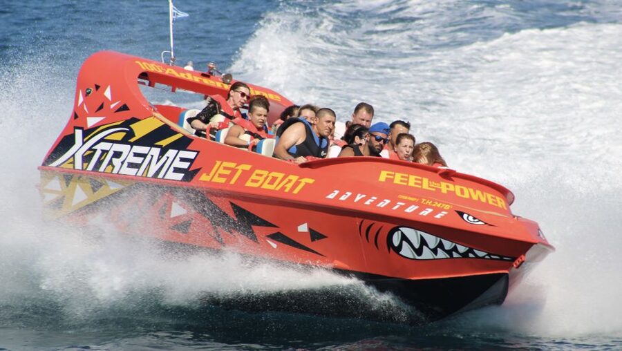 Hersonissos: Jet Boat Tour with Snorkeling - A fast start from Hersonissos Port