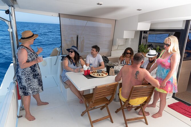 Hersonissos: Luxury Sunset Catamaran Cruise Sushi & Open Bar - Practical details before you go