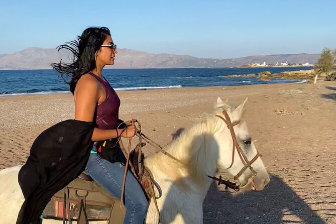 Horse Riding, Falasarna Sunset View, Drone video, Tavern Dinner. - Falasarna Beach before the sun goes down
