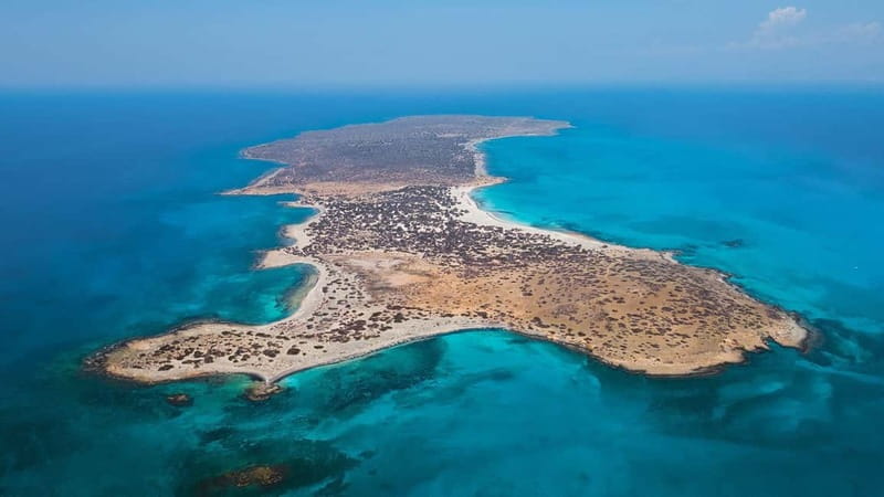 Ierapetra: Chrissi Island Luxury Yacht Cruise with Meal - A proper lunch instead of a snack box