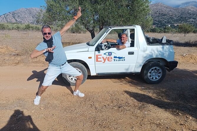 Jeep Safari 4x4 Crete real off road mountain tracks with Lunch from Hersonissos - Off-road tracks through gorges and olive country