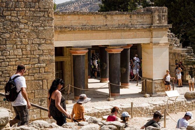 Knossos from Chania - Heraklion after the palace