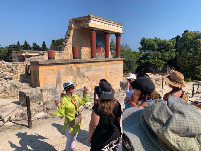 Knossos: Knossos Palace Skip-the-Line Guided Walking Tour - The 90-minute route through the palace