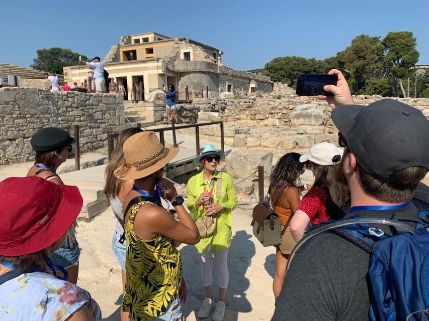 Knossos: Labyrinth of Knossos Skip-the-Line Walking Tour - Entering the Palace With Skip-the-Line Access