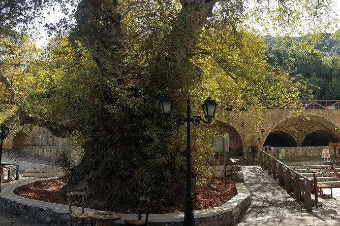 Knossos & lasithi plateau villages,Zeus's cave,&olive oil Mill - Aposelemis Dam and Mountain Views
