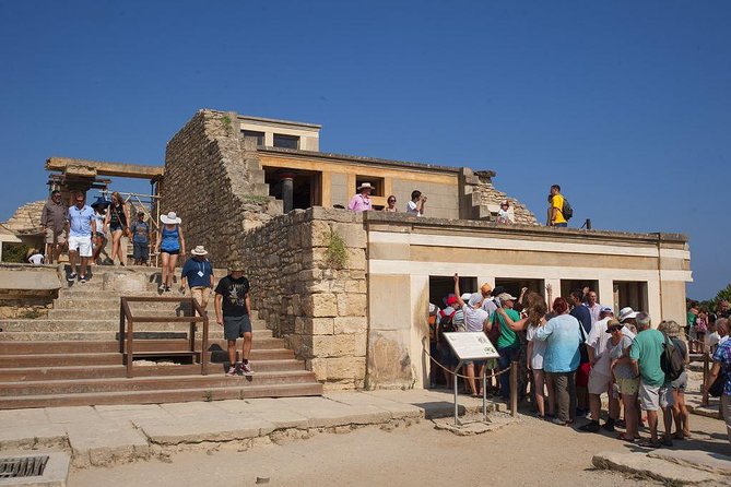 Knossos Palace and Lassithi Plateau - Kera Kardiotissa Monastery and the view toward the dam