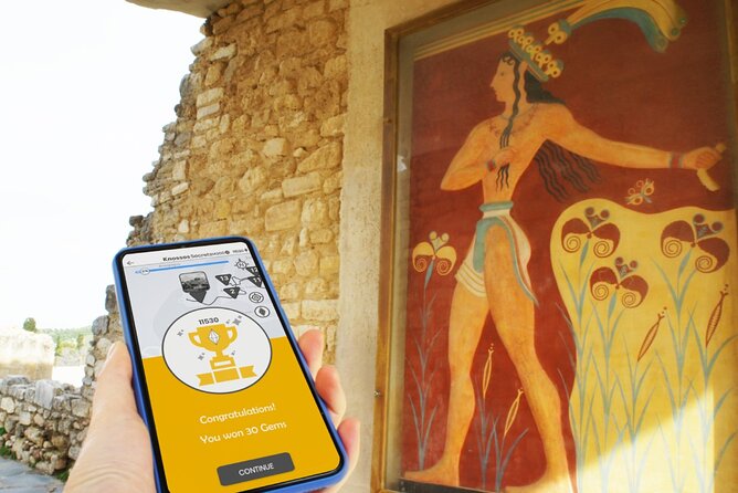 Knossos Palace Self-Guided Treasure Hunt & Tour - Following Theseus, Ariadne, and the Minotaur