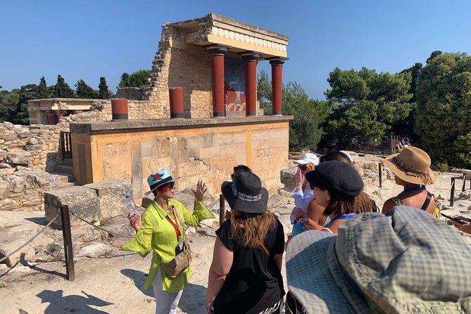 Knossos Palace Skip-the-Line Ticket (Shared Tour Group) - Entering the palace through the fast-track entrance