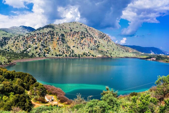 Kournas Lake Argiroupolis and olive oil factory from Rethymno - Three inland stops in one easy Crete day