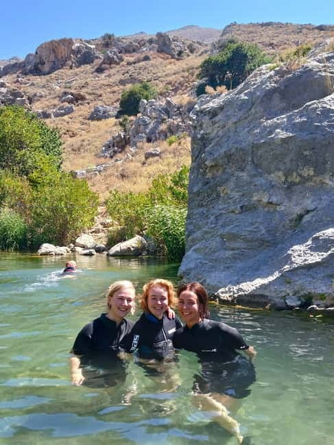 Kourtaliotiko Gorge: Guided River Adventure Trek with Lunch - The lunch stop at The Banana Garden