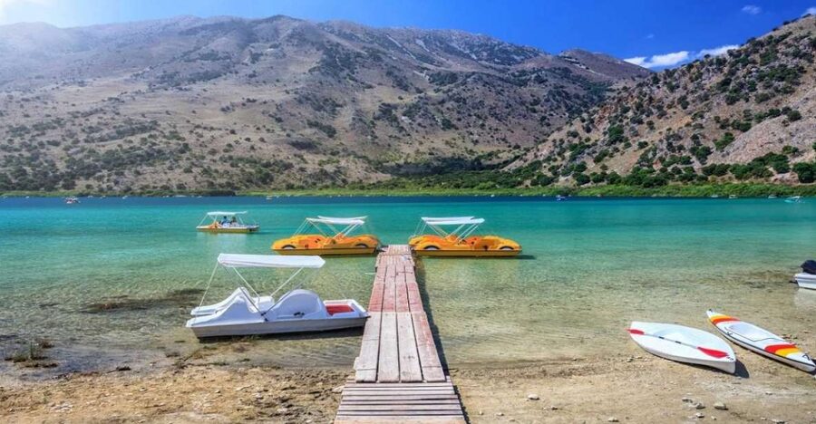 Lake Kournas: Pedal Boat Rental With Transfer - What the Transfer Adds