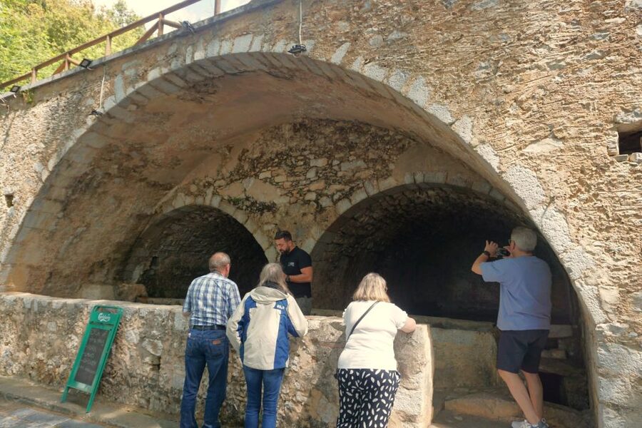 Lasithi Plateau & Zeus Cave: Myths and Villages Tour - Aposelemis Dam begins the mountain route