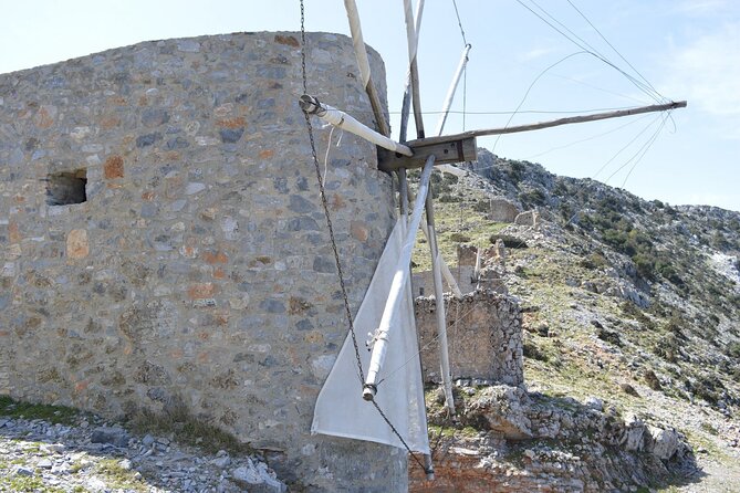 Lasithi - Zeus Cave -Olive Oil Factory - Traditional Villages - Kera Kardiotissa Monastery and its frescoes