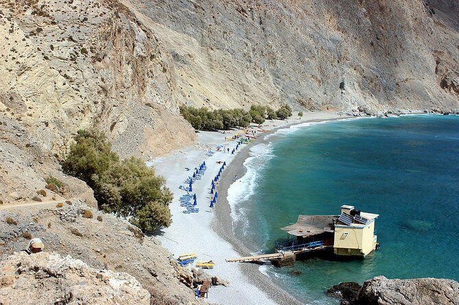 Loutro and Sweet Water Beach from Rethymno - Taking the boat from Sfakia to Glyka Nera