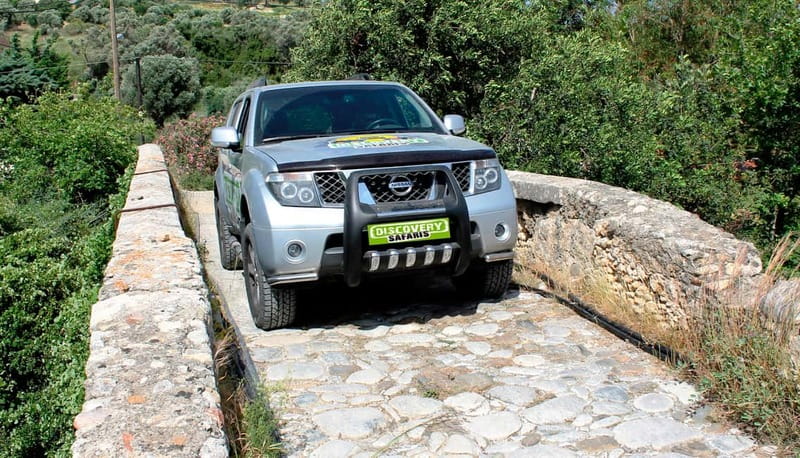 Luxury Jeep Safari to South Coast, Palm Beach and Canyons - Leaving Rethymno for the Cretan interior
