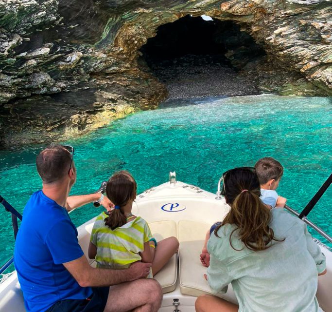 Lygaria: Private Motorboat Cruise with Snorkeling & Swimming - Trying the fishing gear between swim stops
