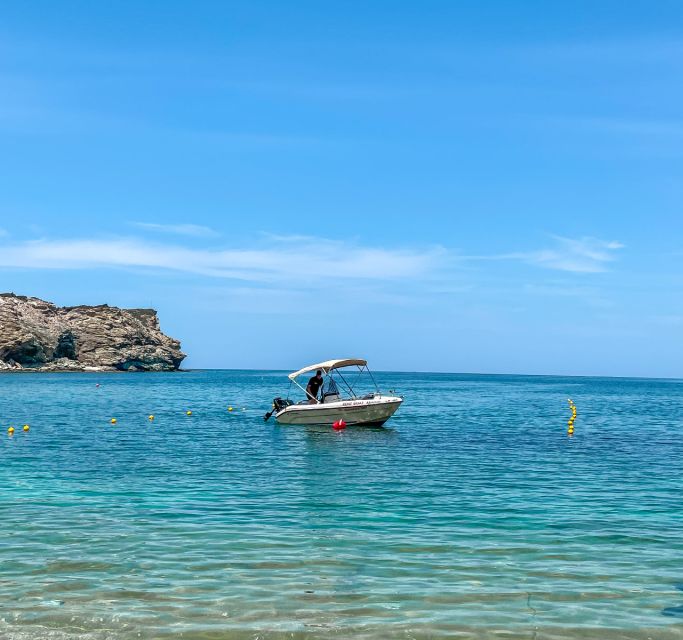 Lygaria: Private Motorboat Cruise with Snorkeling & Swimming - What the three-hour schedule feels like