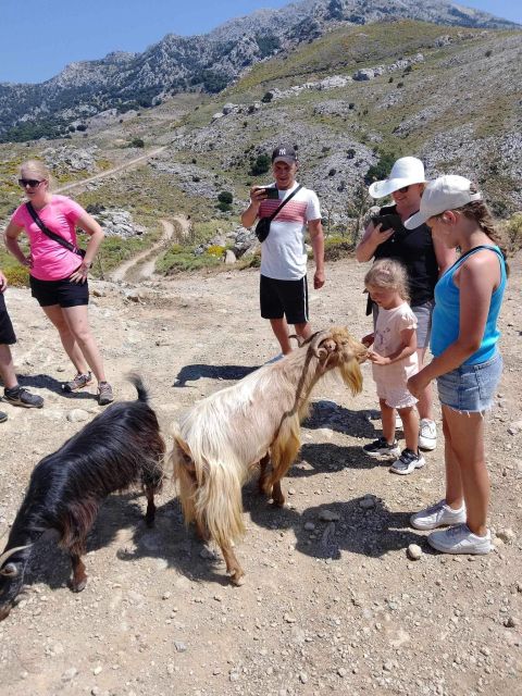 MALIA: Land rover Safari Lasithi Plateau and Zeus Cave - The high dirt route at 1,150 meters
