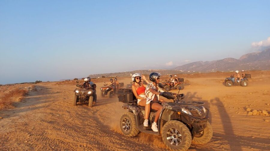 Malia: Off-Road Quad Safari Evening Tour with Dinner - A five-hour evening built around Crete’s back roads