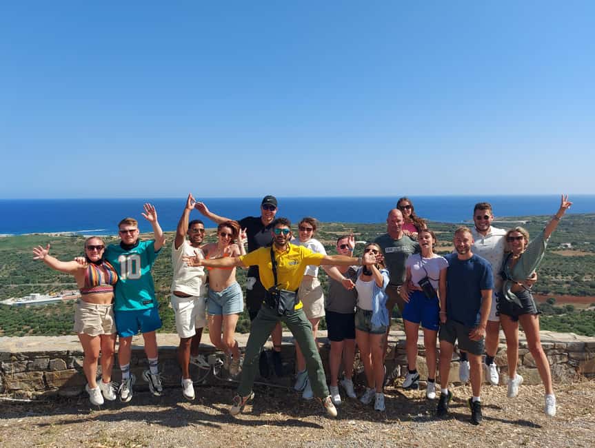 Malia: Off-Road Quad Safari Evening Tour with Dinner - The uphill ride to Prophet Elias Chapel