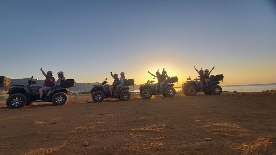 Malia: Off-Road Quad Safari Evening Tour with Dinner - Starting in Malia with a proper beginner lesson