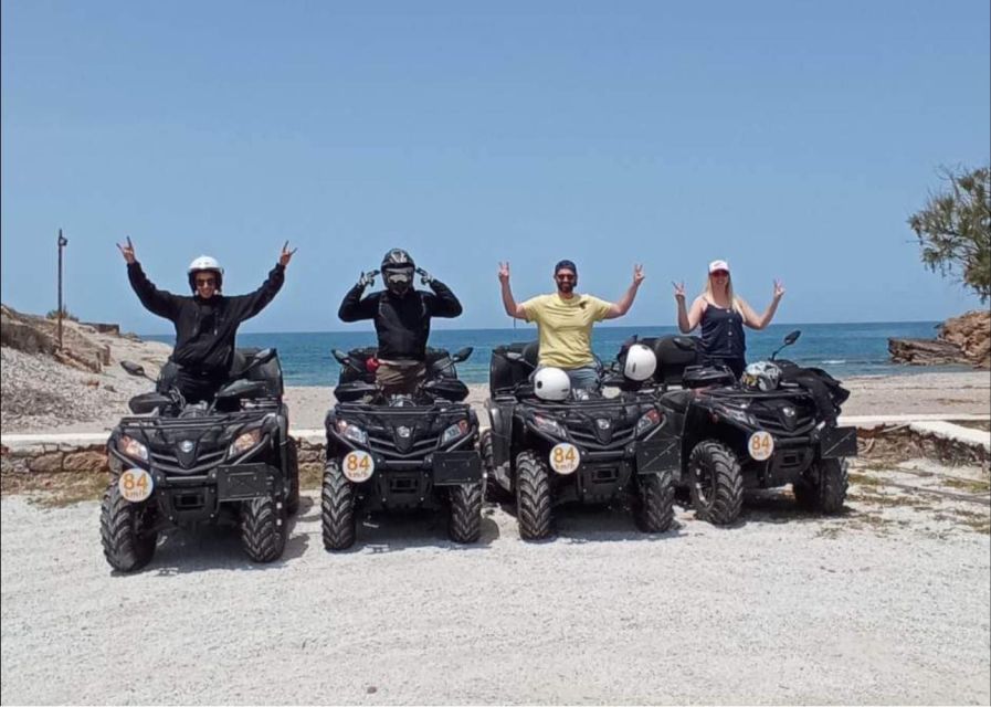 Malia: Off-Road Quad Safari Tour with Lunch and Transfers - Sisi beach, lunch, and a final coastal ride