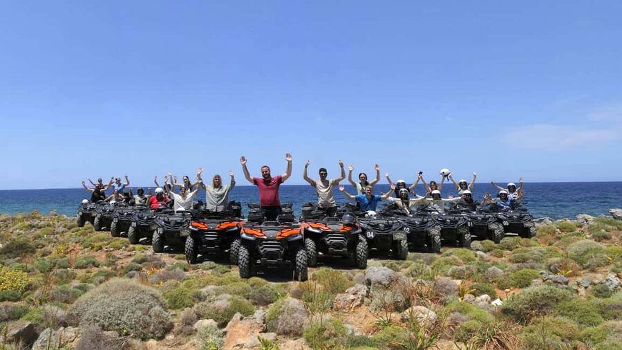 Malia: Off-Road Quad Safari Tour with Lunch and Transfers - Quad assignments and driving rules