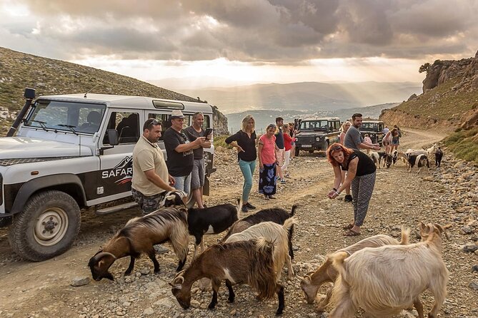 Mountains of Crete 4x4 Tour with Taverna Lunch - Kastamonitsa brings the food and village welcome