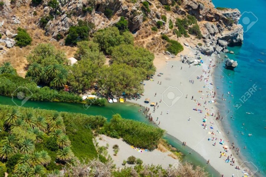 Original Crete: Kourtaliotis, Preveli, Plakias, Argyroupoli - Crossing Crete from the north coast