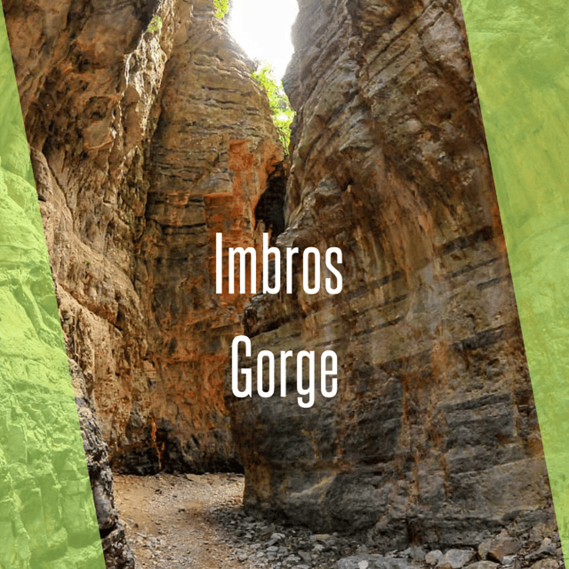 Platanias : Imbros Gorge Superb Hiking Tour - Three hours among the cliffs