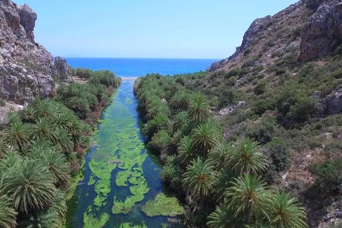Preveli Beach and Damnoni Kourtaliotikowaterfalls from Rethymno - Why Preveli Beach deserves the first long stop