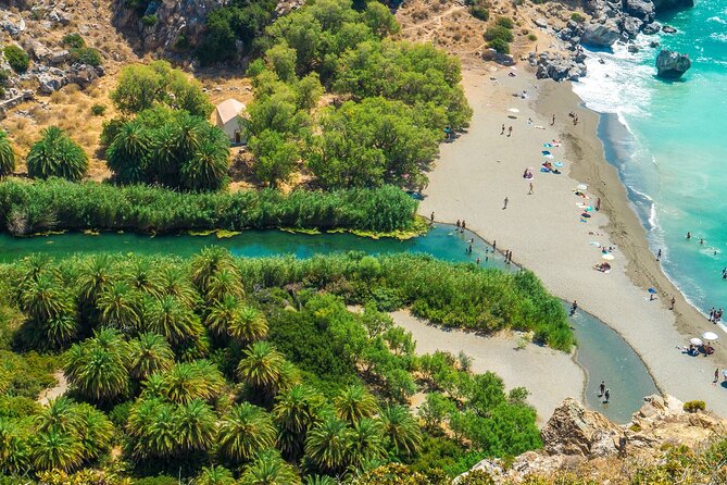 Preveli Beach and Damnoni Kourtaliotikowaterfalls from Rethymno - Small details that improve the day
