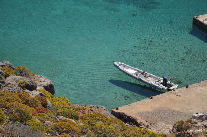 Private Boat Trip Chania - Balos/Gramvousa - Afrata Beach, caves, and short swimming stops