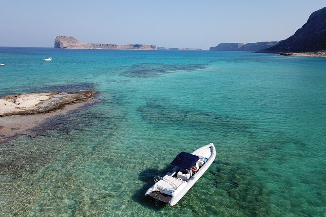 Private Boat Trip Chania - Balos (price is per group-up to 9 people) - Food, drinks, music, and the boat ride itself