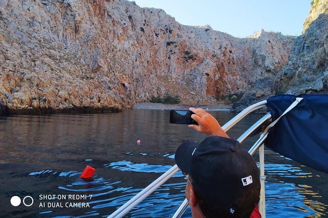 Private Boat Trip Chania Seitan (price per group-up to 9 people) - Extra Akrotiri stops: caves, Stavros, and a naturist beach
