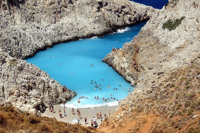 Private Boat Trip Chania Seitan (price per group-up to 9 people) - The six-hour route to Marathi