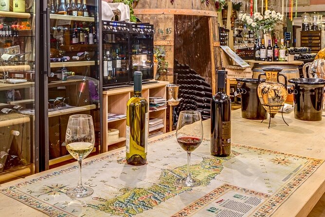 Private: Jeep Safari in 2 Wineries and Samaria Gorge with Lunch - Anoskeli Winery Olive Mill and five wines
