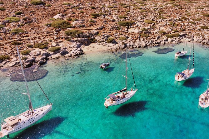 Private luxury Escape Sailing, Snorkel and Lunch Cruise - Sailing out from Heraklion Marina