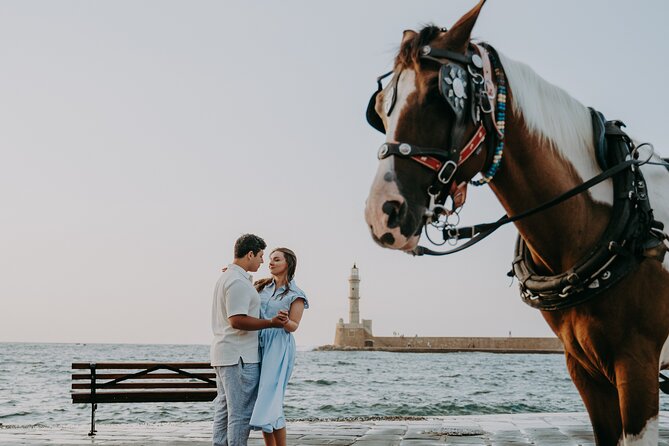 Private professional Vacation photoshoot in Chania - How the 30-minute and one-hour options differ