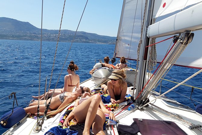 Private Sail in Chania - Marathi and the long lunch stop