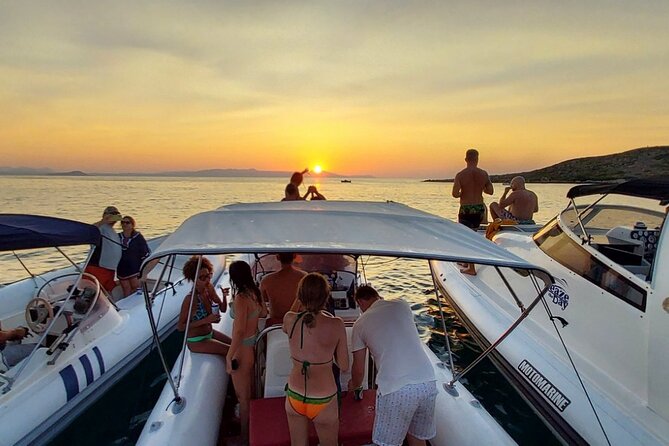 Private Sunset boat trip in Chania, Crete (price is per group) - The crew and the feel on board